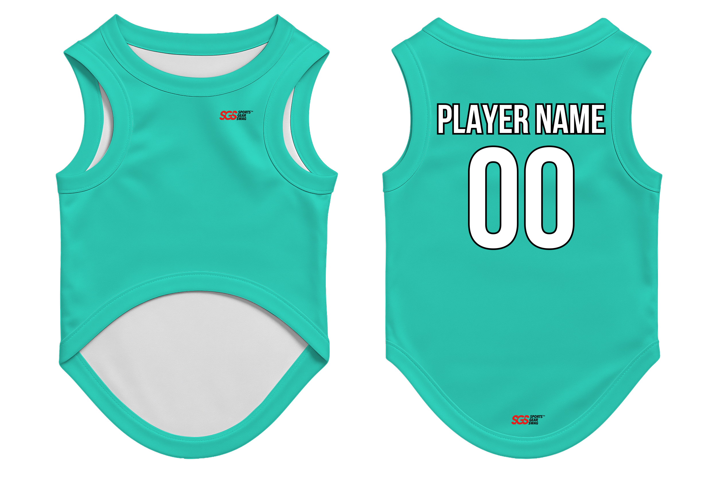 Custom pet basketball jersey calm color - Pets-basketball-jersey