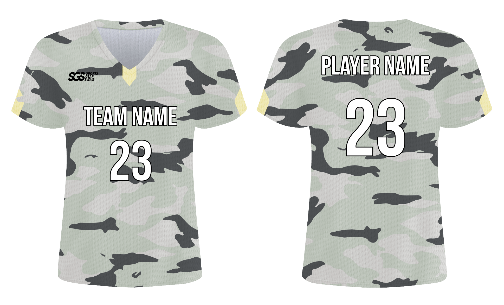 Custom urban camo adult youth soccer jersey - Jersey