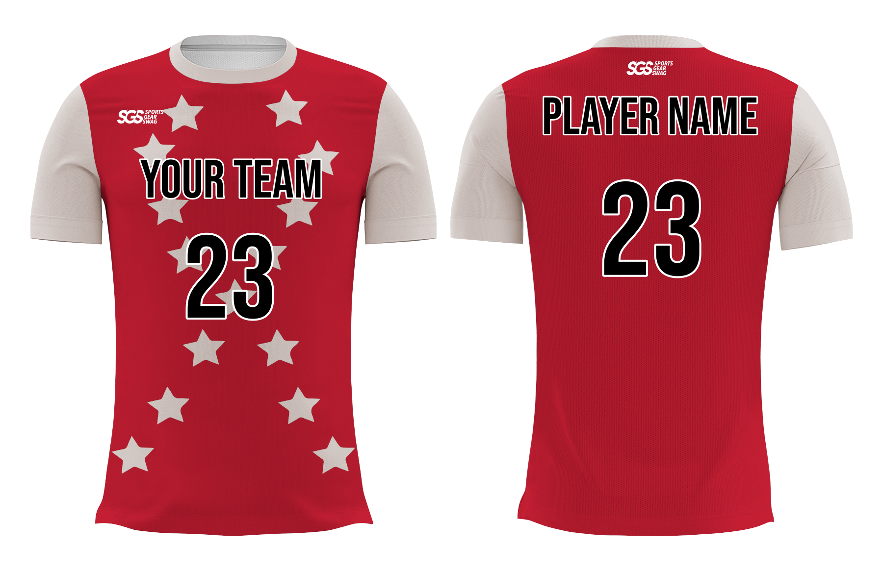 Custom peace stars adult youth volleyball unisex jersey - Jersey