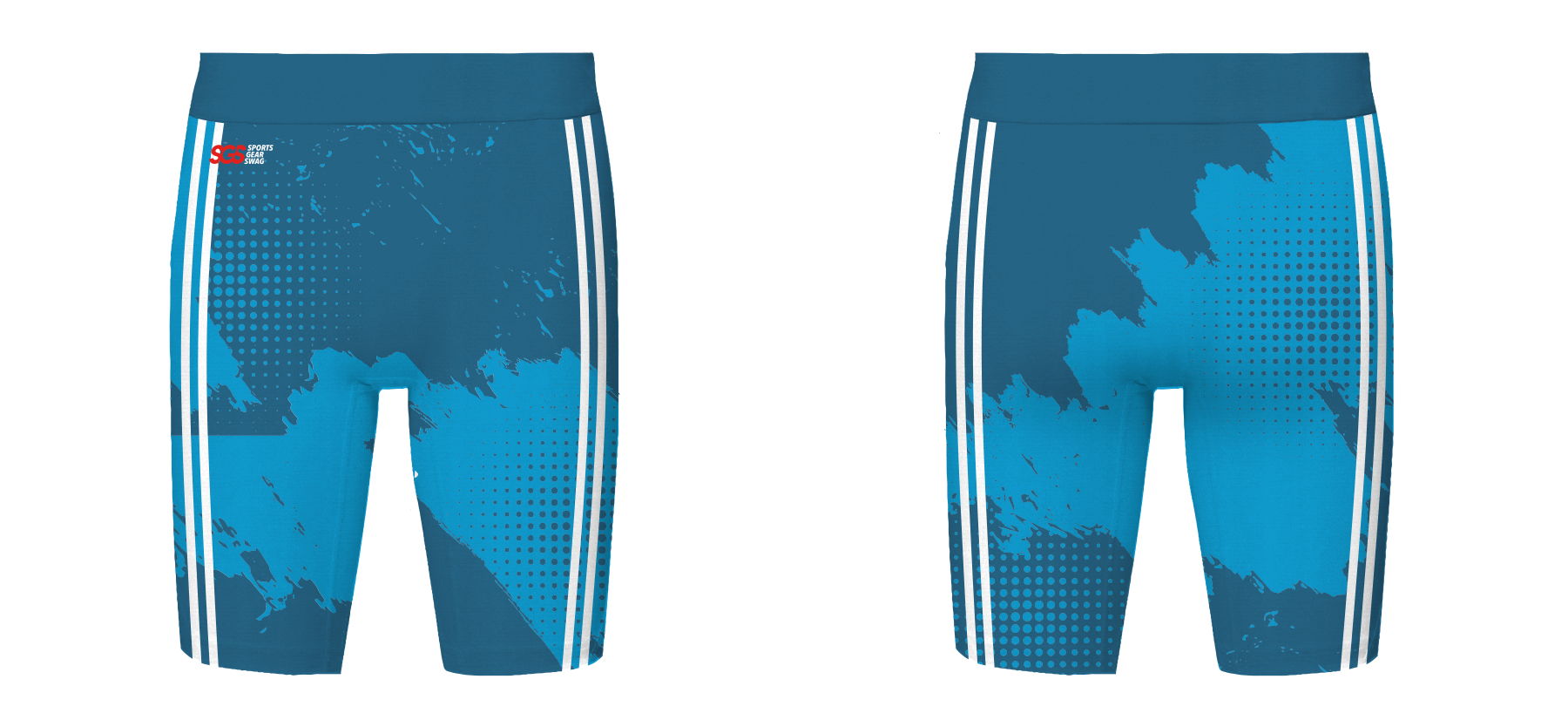 Custom cycling shorts adult youth unisex energetic forms - Short