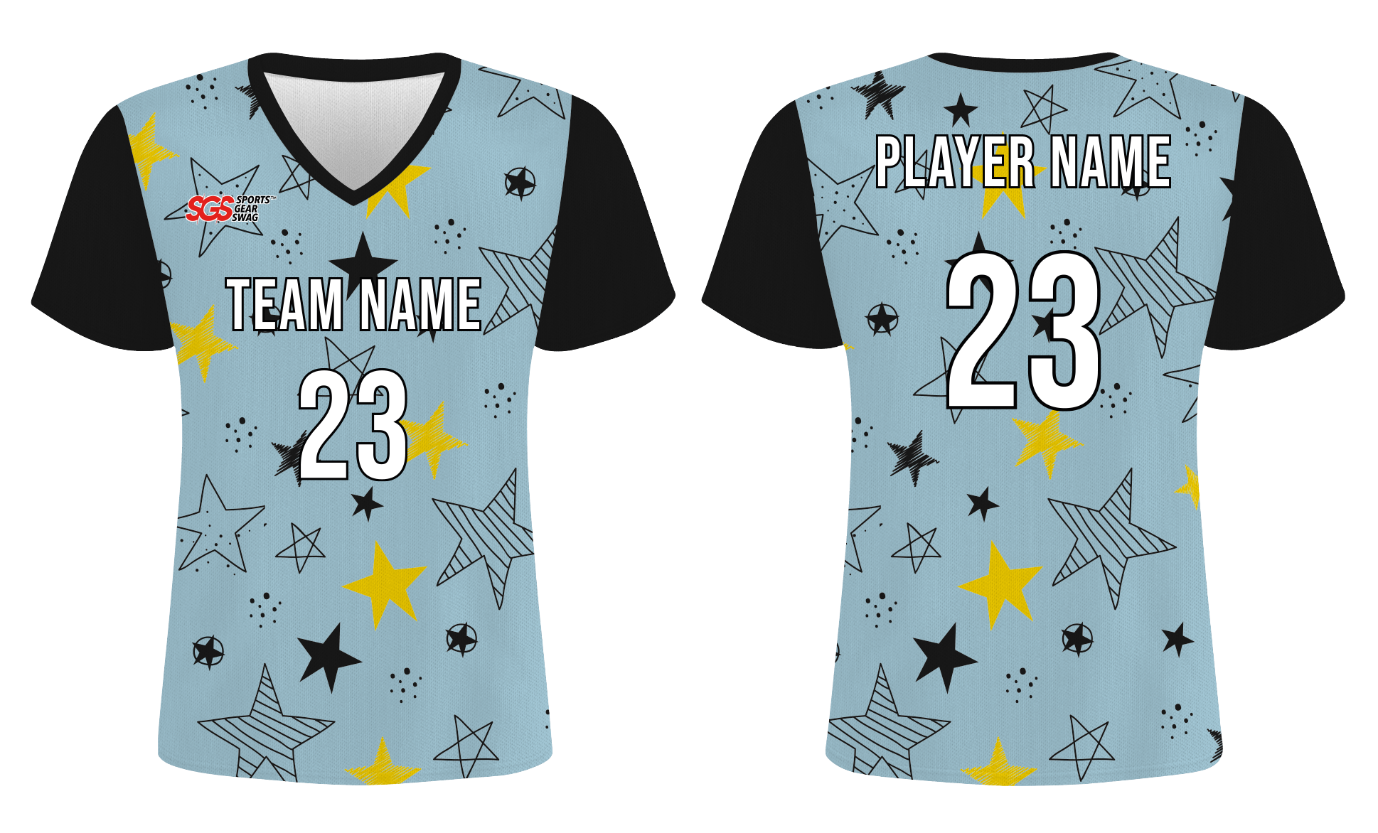 Custom multi stars adult youth soccer jersey - Jersey