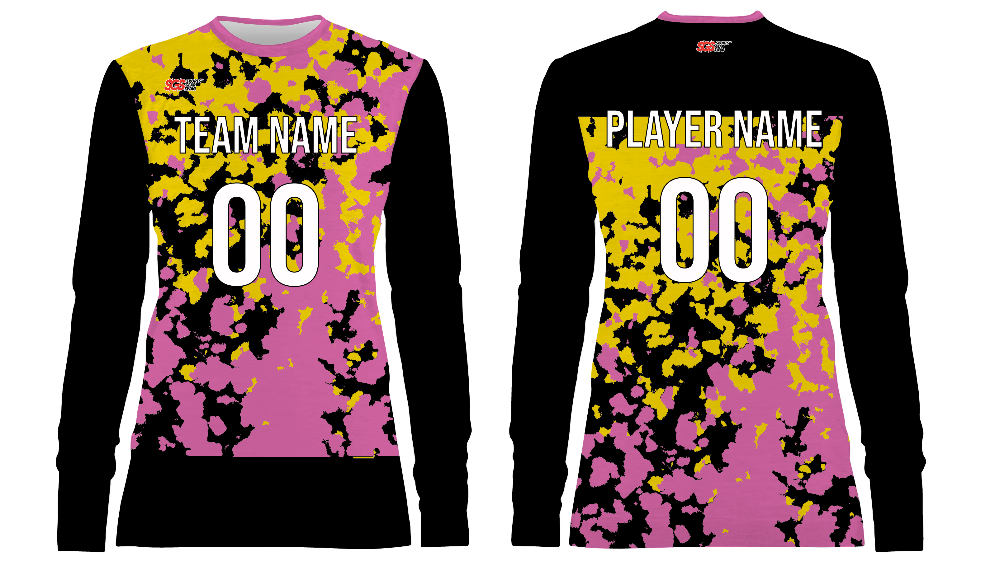 Custom artwork adult youth unisex long sleeves soccer jerseys - Jersey