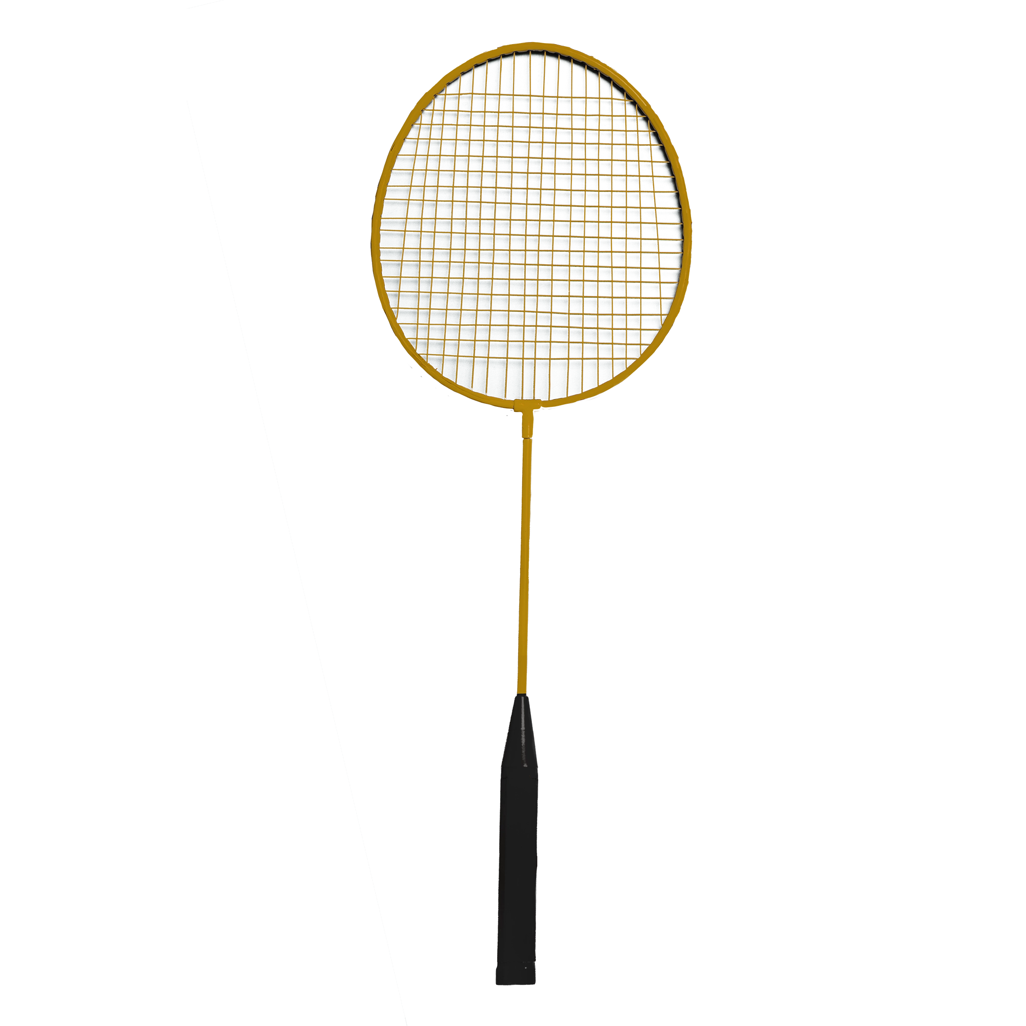 Golden yellow badminton racket - Badminton-rackets