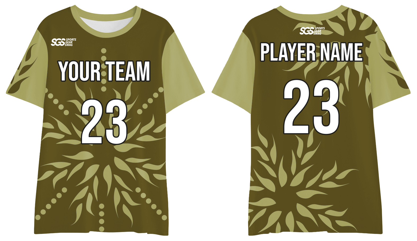 Custom moisture-wicking flower buds adult youth unisex shirt - Jersey