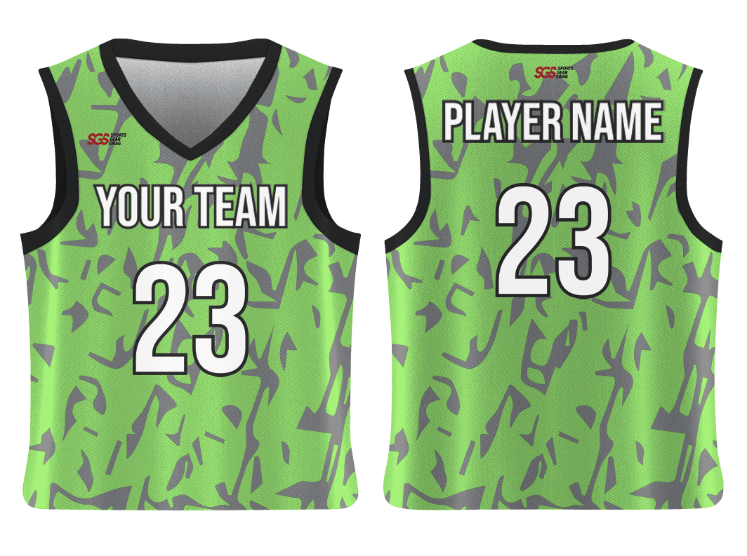 Custom splatter abstract adult youth unisex basketball jersey - reversible uniform - Jersey