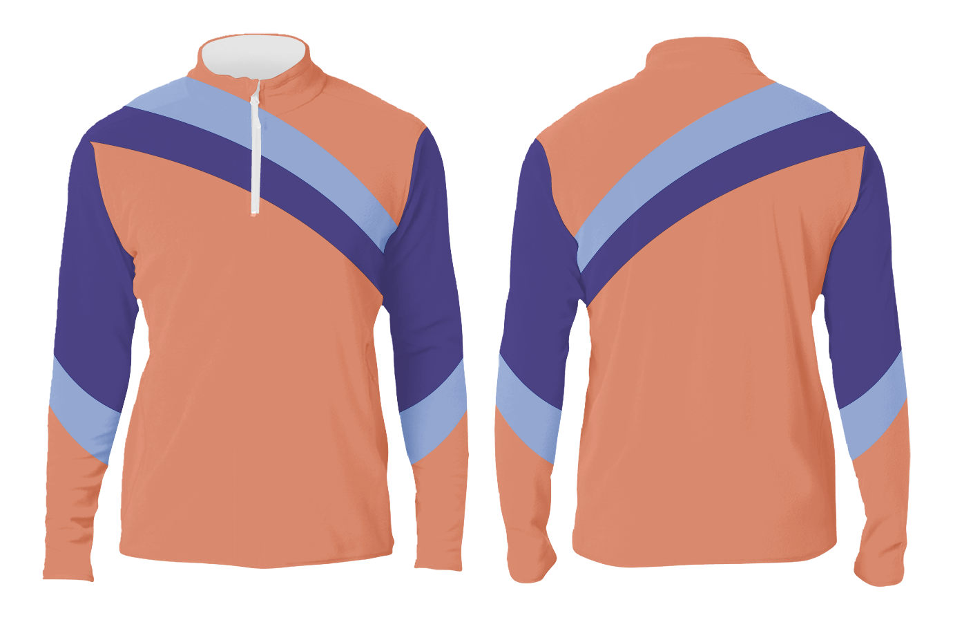 Custom quick fly quarter-zip adult youth unisex jacket - Jacket