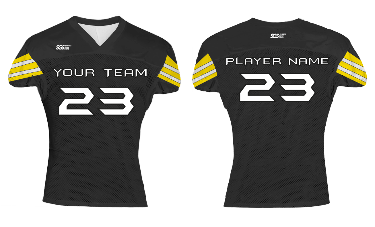 Custom brilliant dotted design adult youth unisex football jersey - Jersey