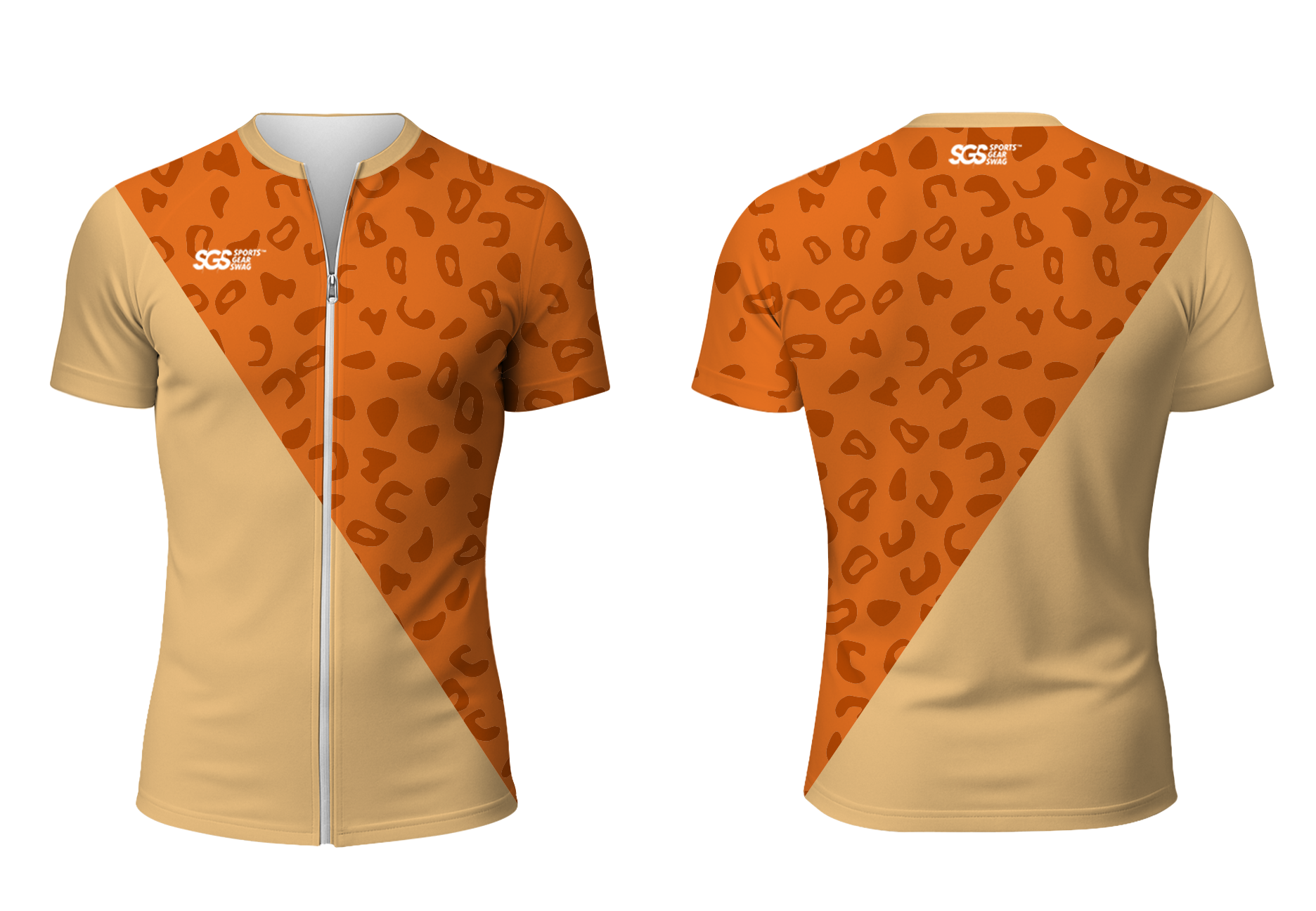 Custom figure skating zipper short sleeve jersey adult youth unisex prime performance - Figure-skating-jerseys