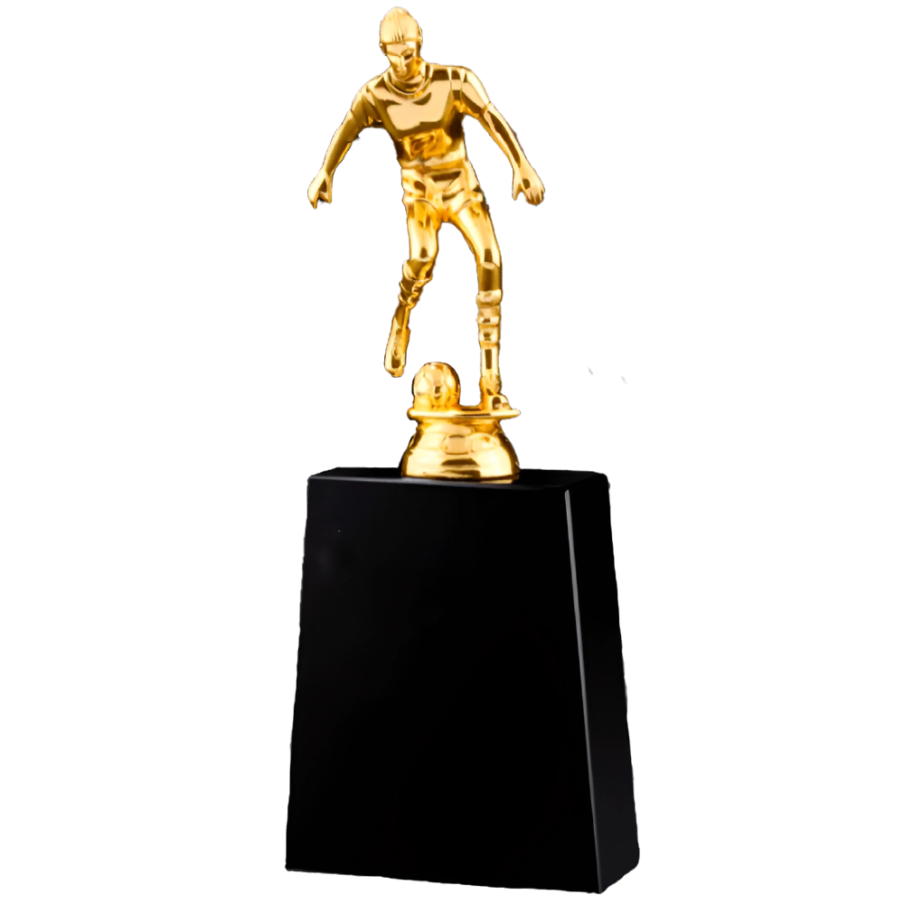 Golden man soccer trophies awards - Trophies-awards