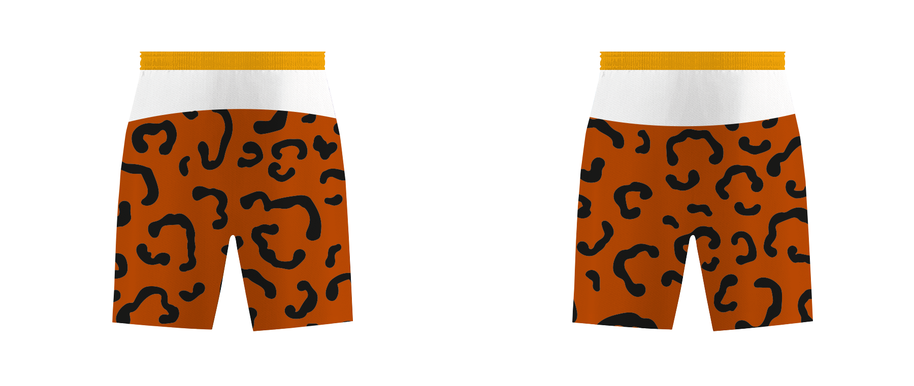 Custom cheetah animal adult youth unisex cheerleading shorts - Cheerleading-shorts