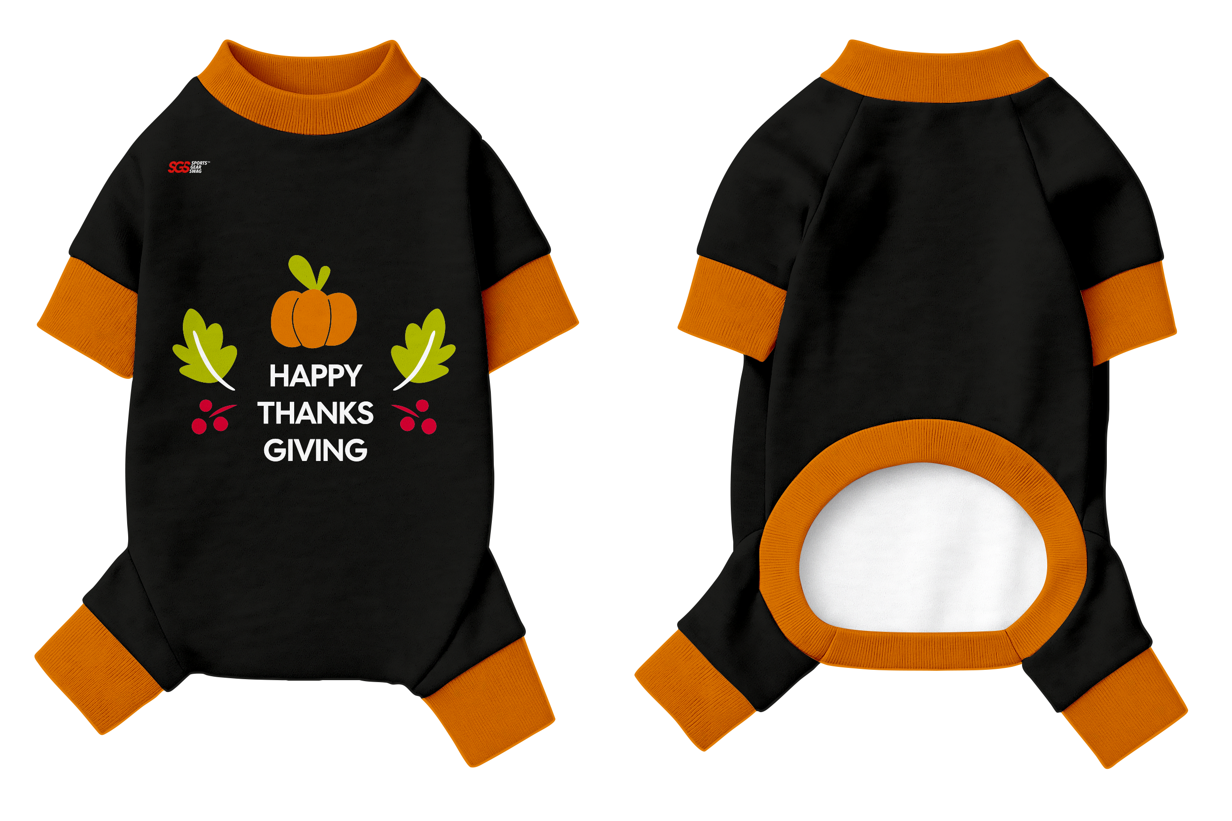 Custom pet holiday pajama maple madness - Pets-pajama
