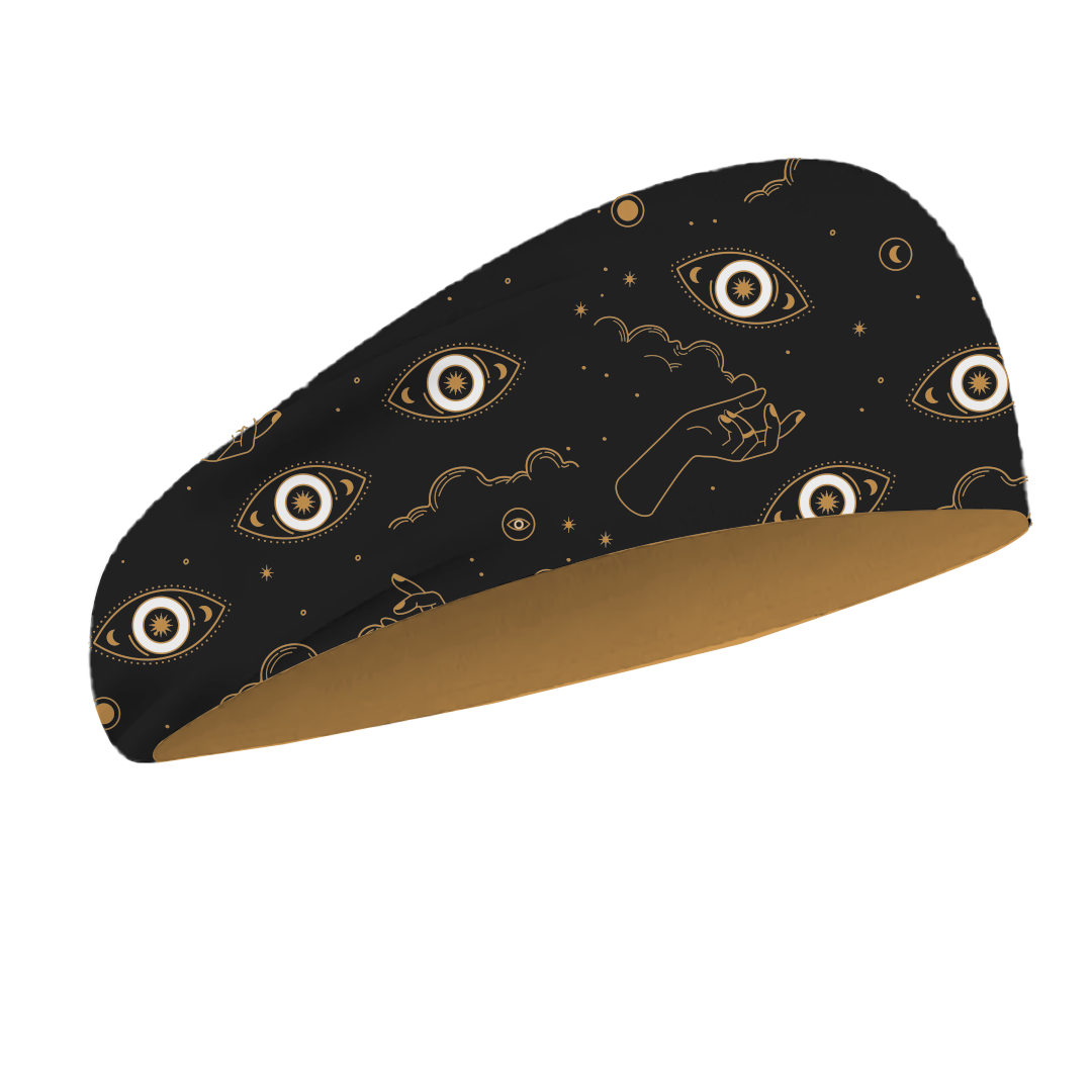 Custom galaxy design yoga headband - Yoga-headband