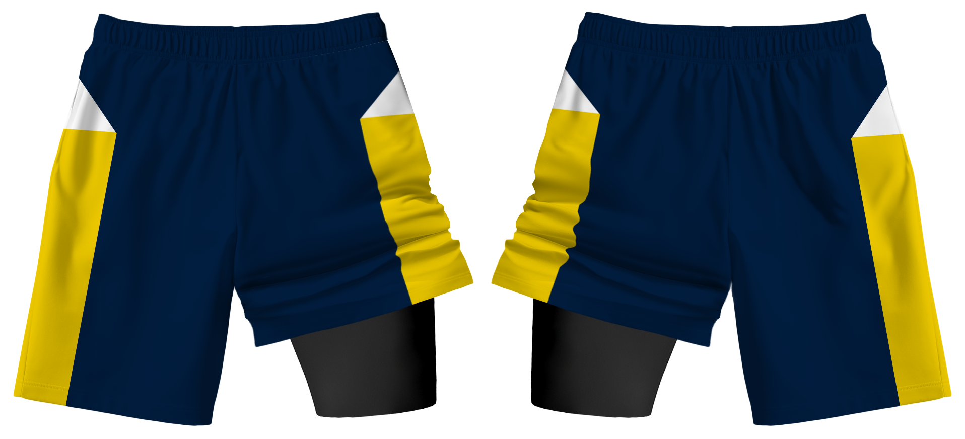 Custom shorts compression tights adult youth unisex trifusion - Short