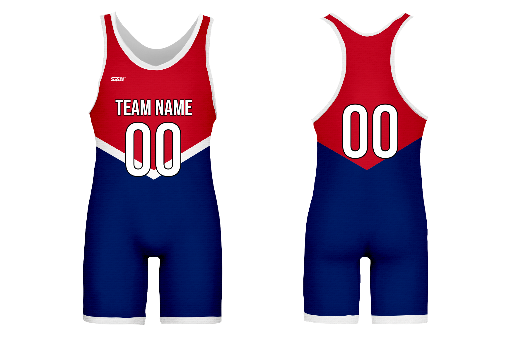 Custom  casual style solid adult youth unisex wrestling singlets - Wrestling-singlets