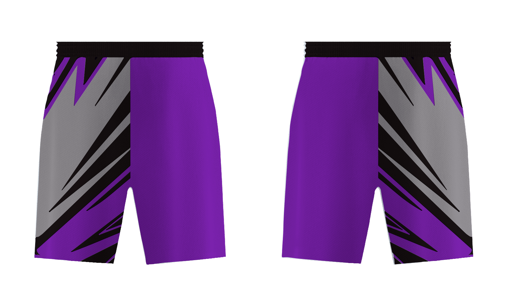Custom scratch abstract adult youth soccer shorts - Short