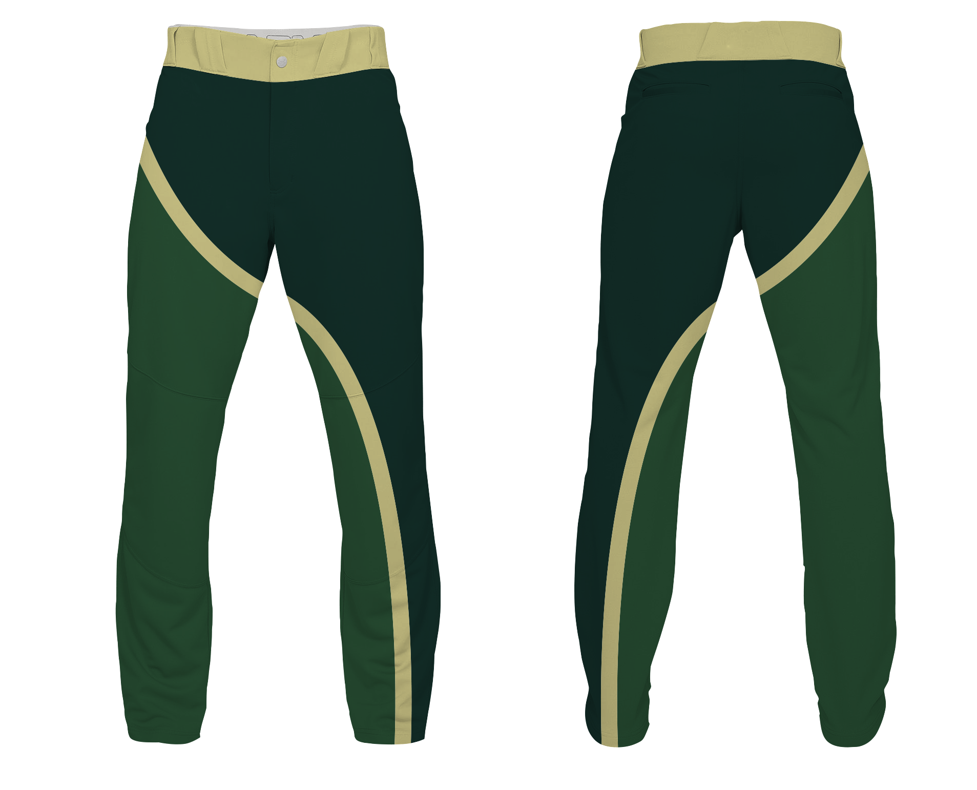 Custom bowling pants adult youth unisex split - Bowling-pants