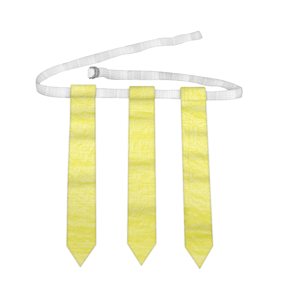 Yellow 2 rugby belts - Rugby-belts