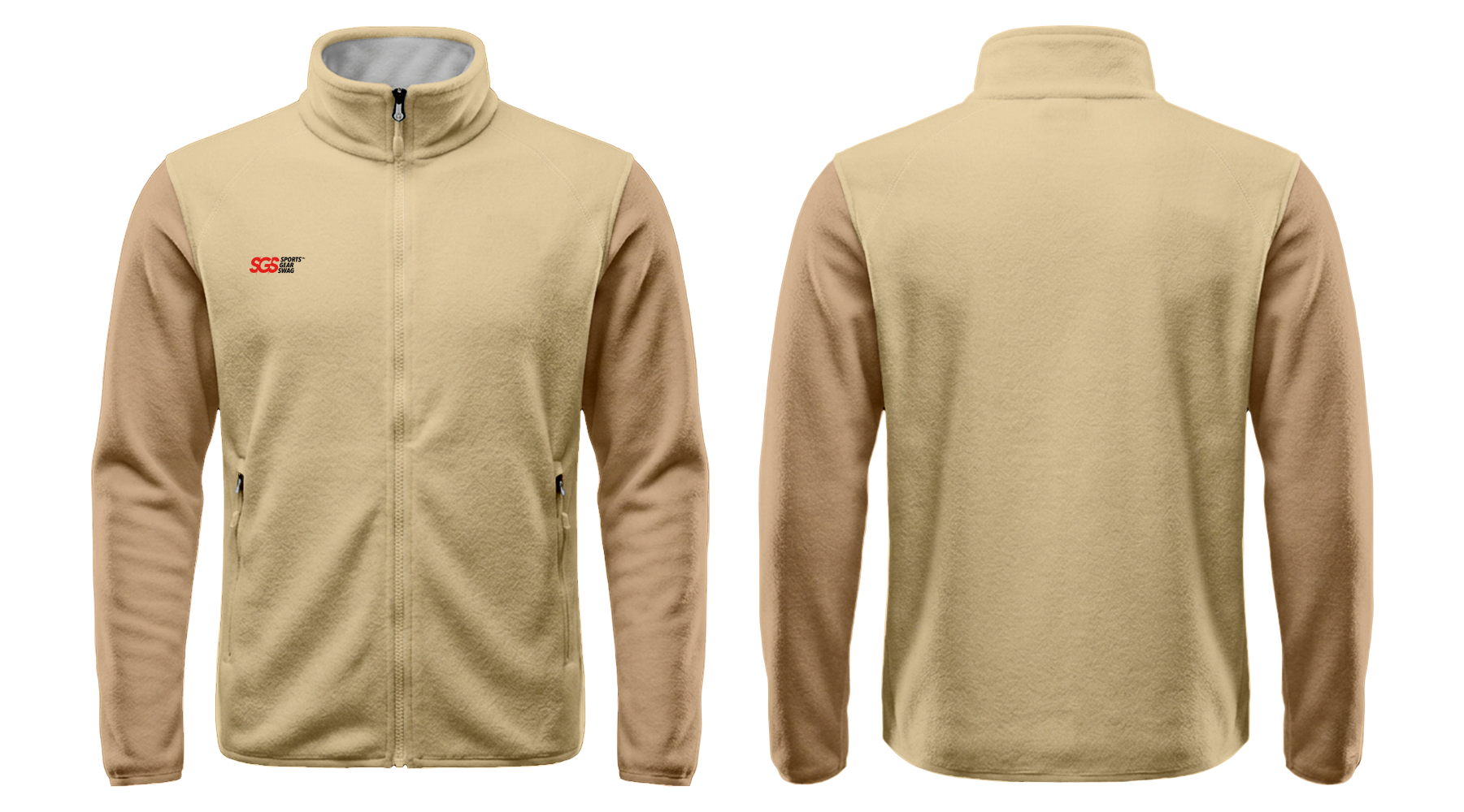 Custom fleece jacket adult youth unisex soft layer - Fleece-jacket