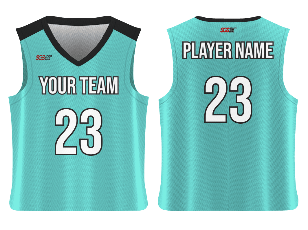 Custom classic shoulder strap solids adult youth unisex basketball jersey - reversible uniform - Jersey