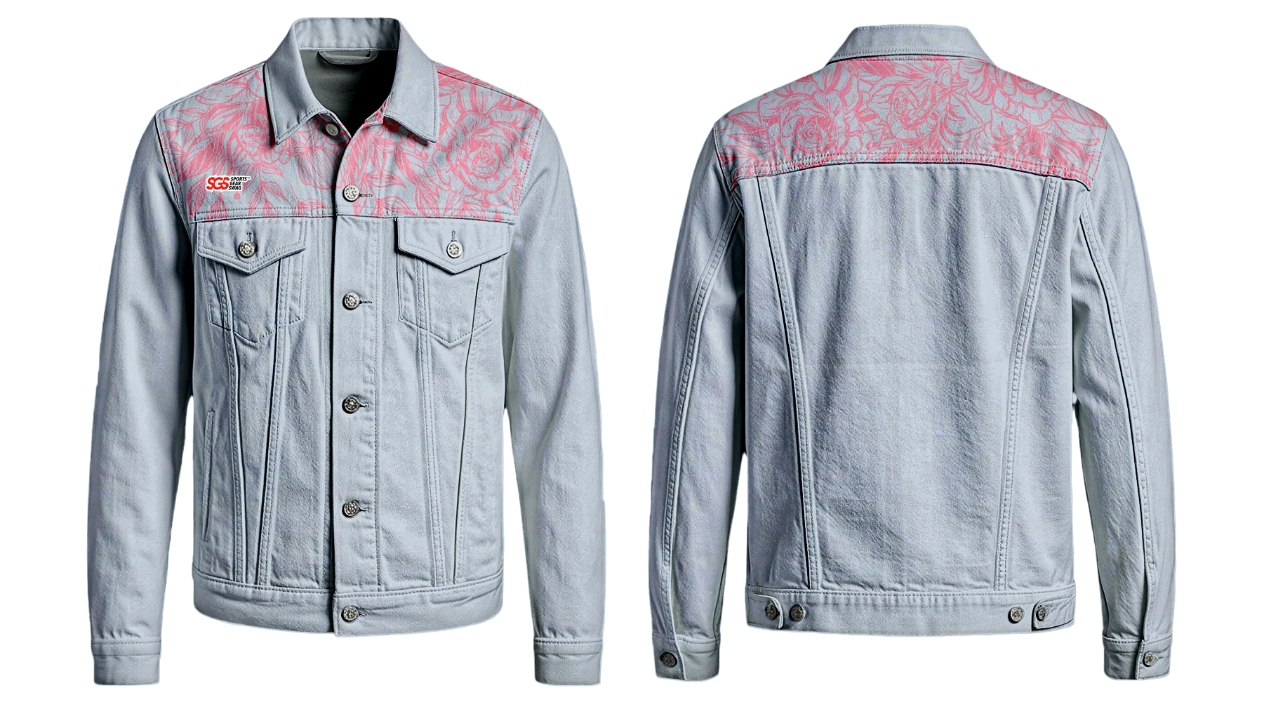 Custom denim jacket adult youth unisex street fit - Denim-jacket