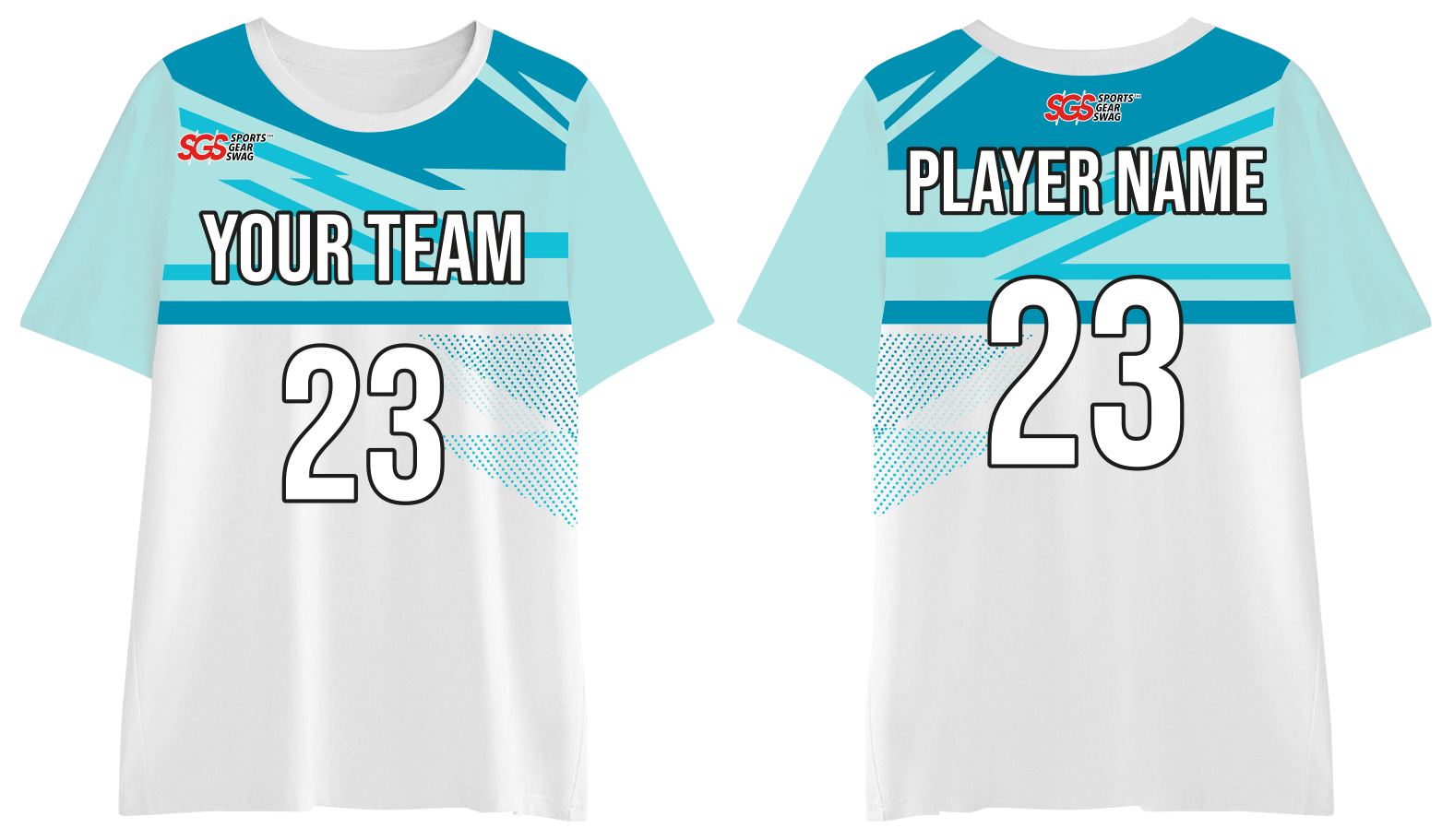 Custom moisture-wicking bottom plain adult youth unisex shirt - Pickleball-jerseys