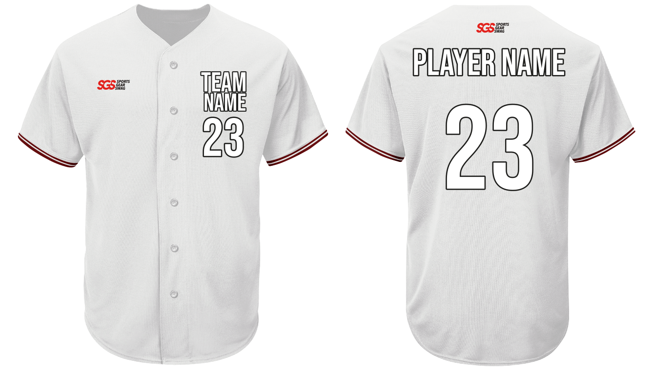 Custom natural white   adult youth unisex full length softball pants - Jersey