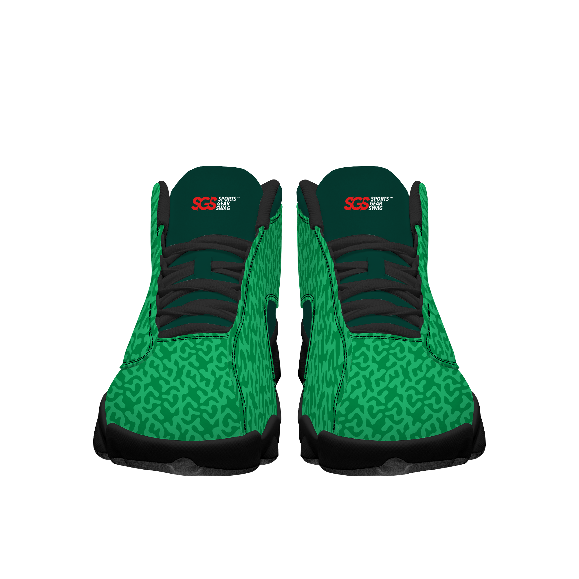 Custom basketball shoes black air surge - Basketball-shoes