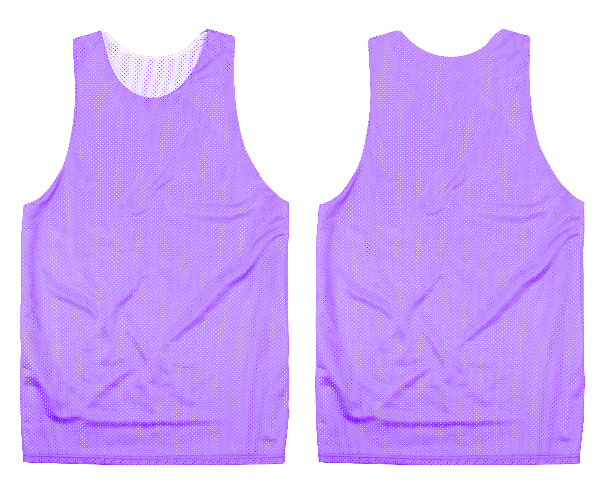 Custom lavender adult youth unisex pinnies - Pinnies