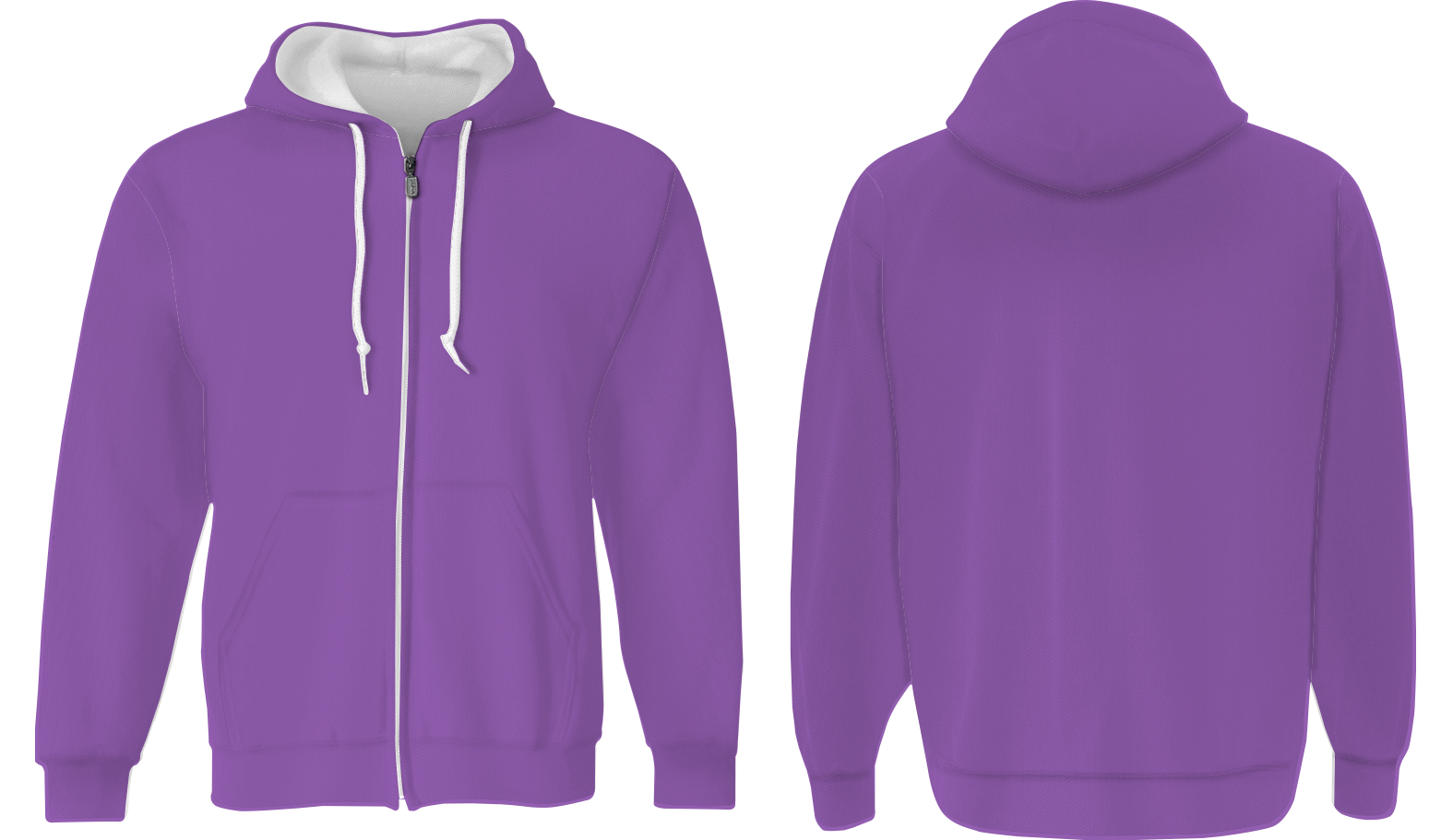 Custom plain pullover adult youth unisex full zipper hoodie - Hoodie