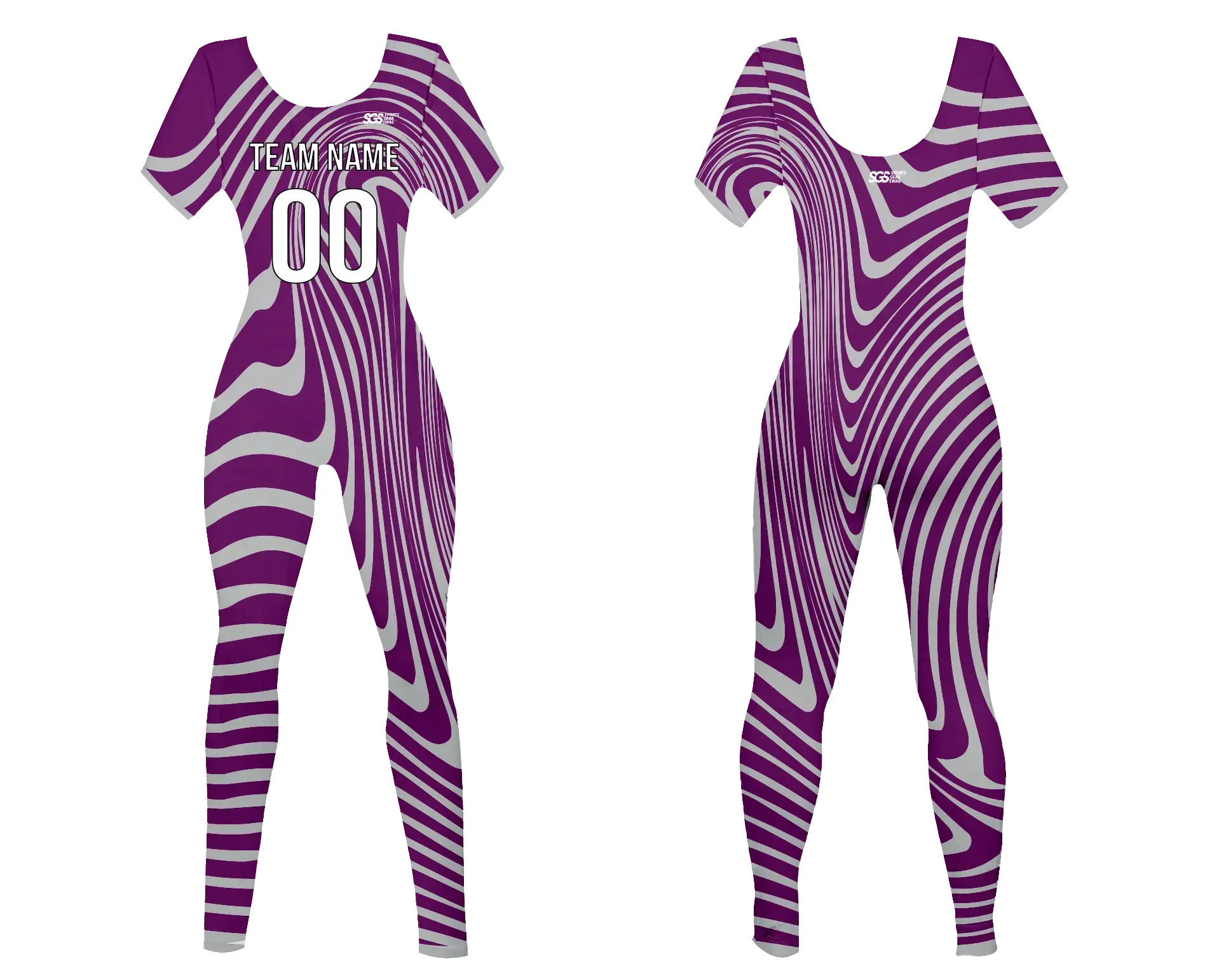 Custom women short sleeve dance bodysuit  rhythm shine - Dance-bodysuits