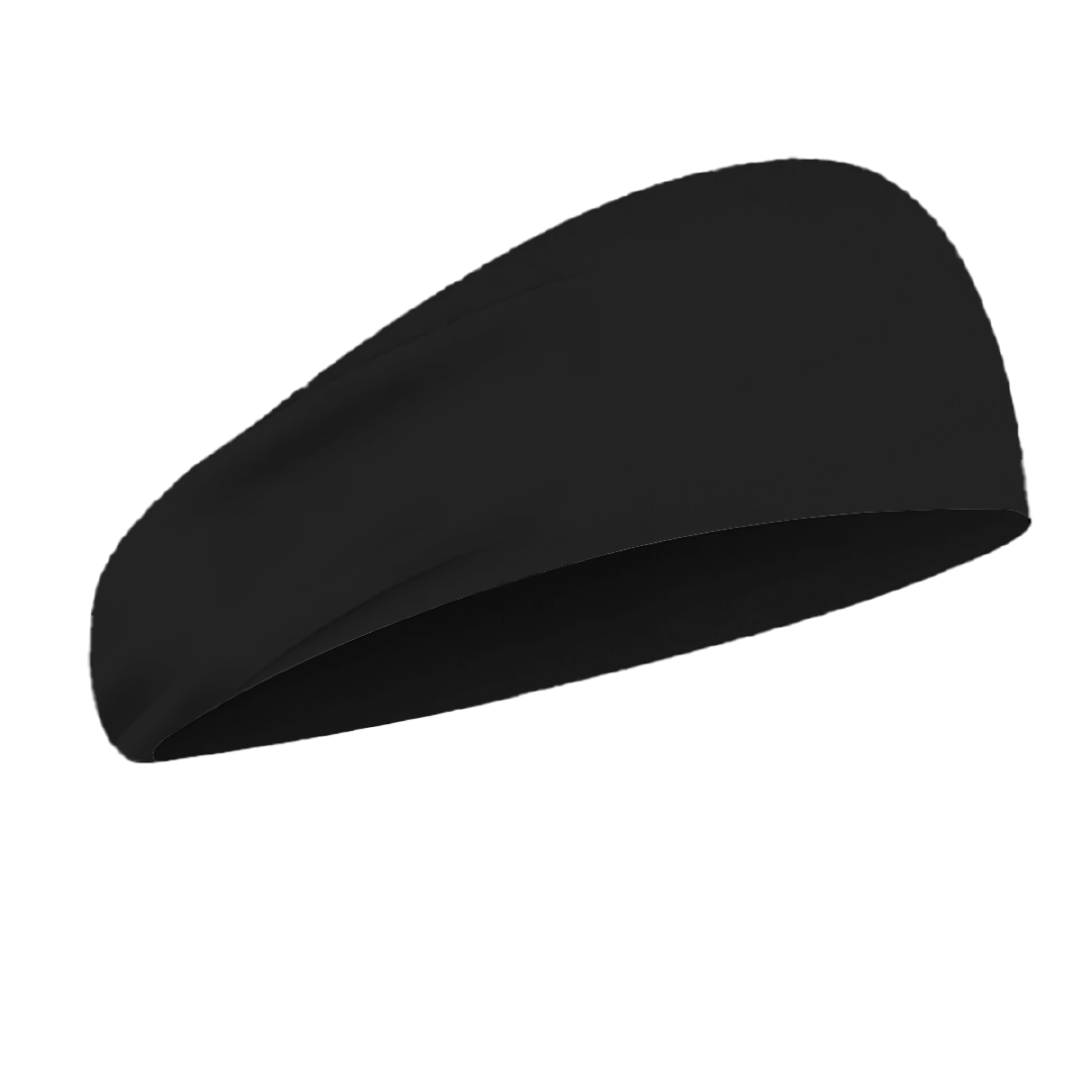 Custom black yoga headband - Yoga-headband