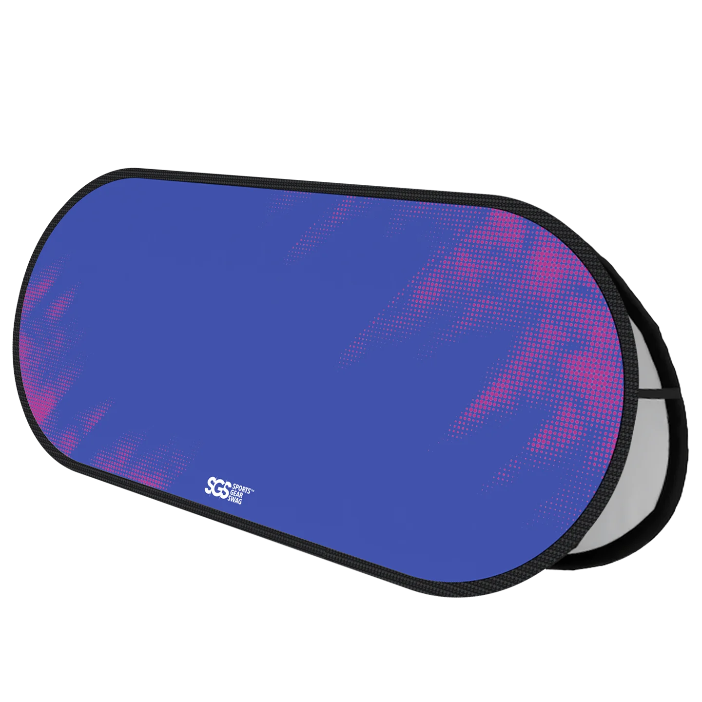 Custom popup banner abstract blue pink horizontal - Popup-banners
