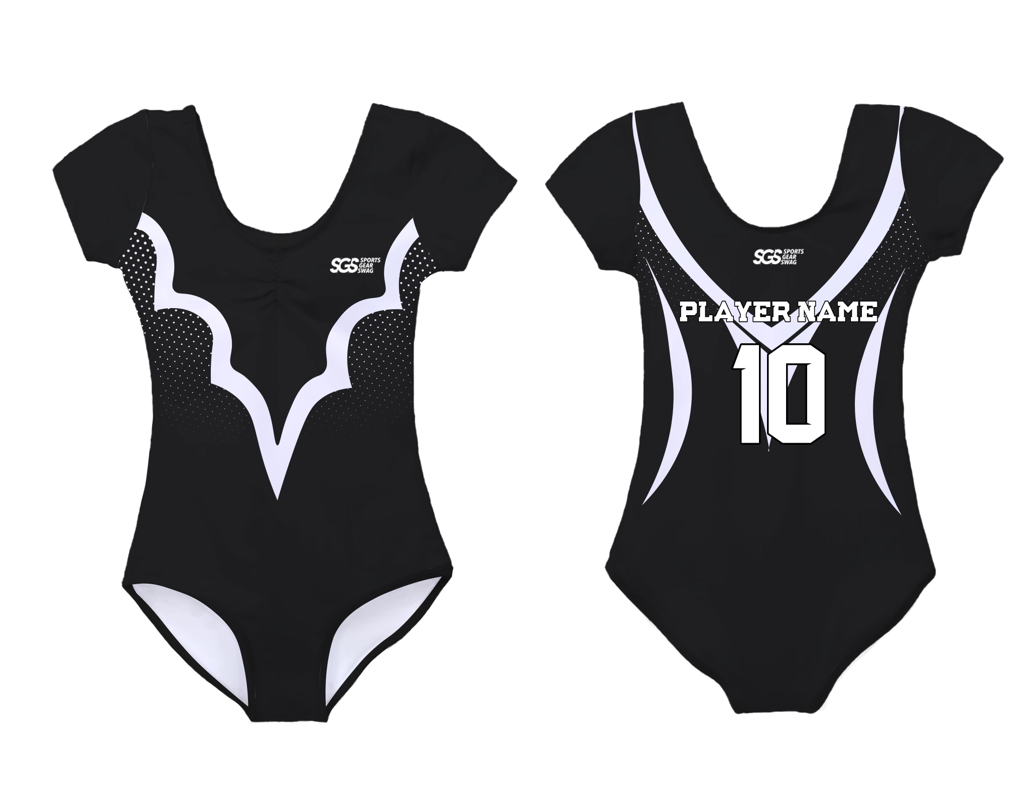 Custom short sleeve  gymnastic uniform adult youth fluid precision - Gymnastics-uniforms
