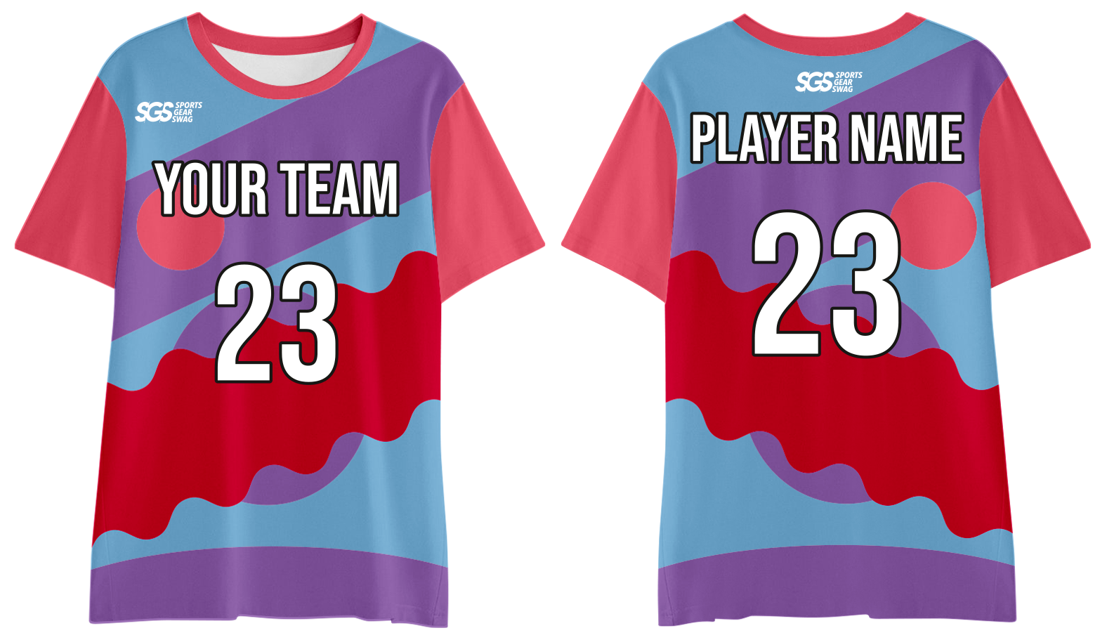 Custom moisture-wicking multicolor adult youth unisex shirt - Rugby-jerseys