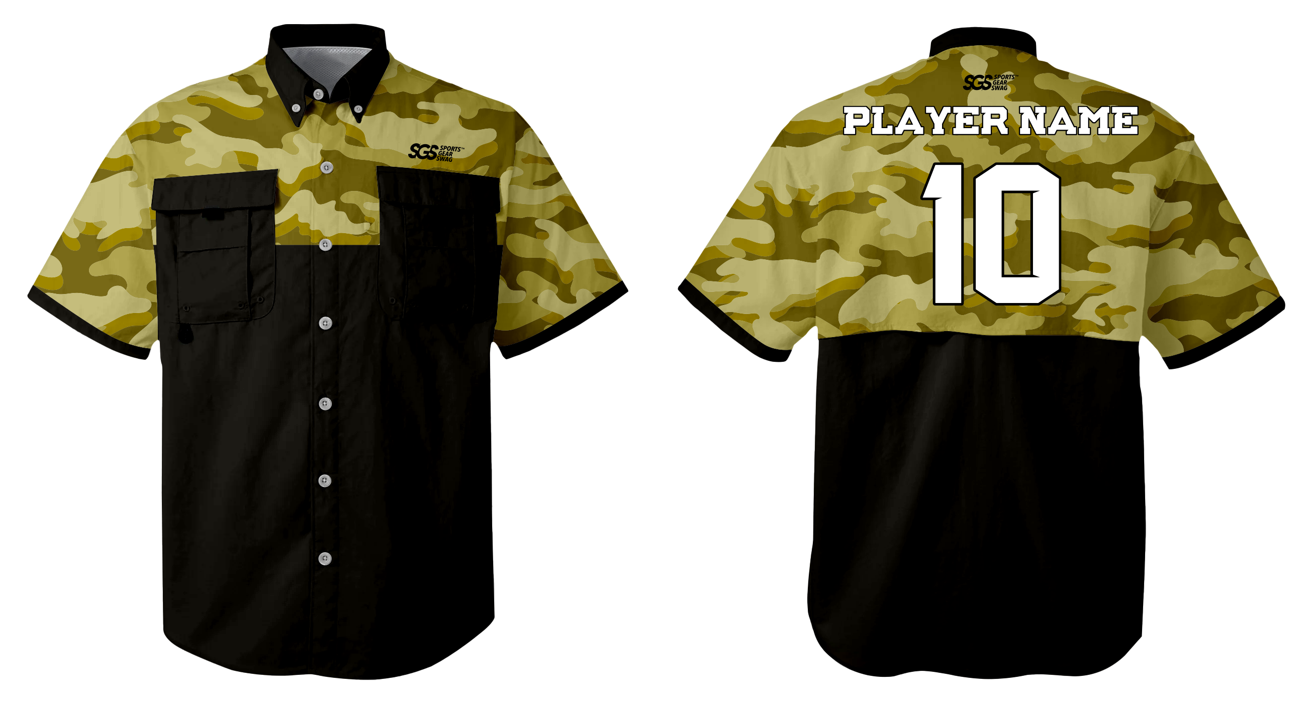 Custom fishing shirt adult youth unisex worn terrain - Jersey