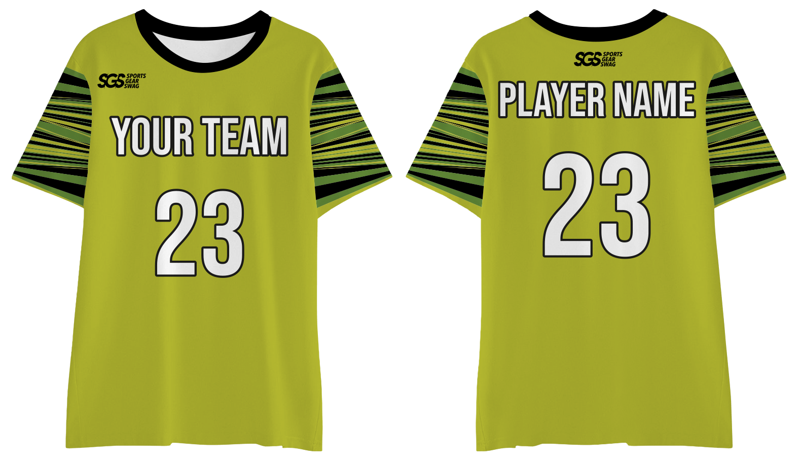 Custom moisture wicking apple green adult youth unisex shirt - Jersey