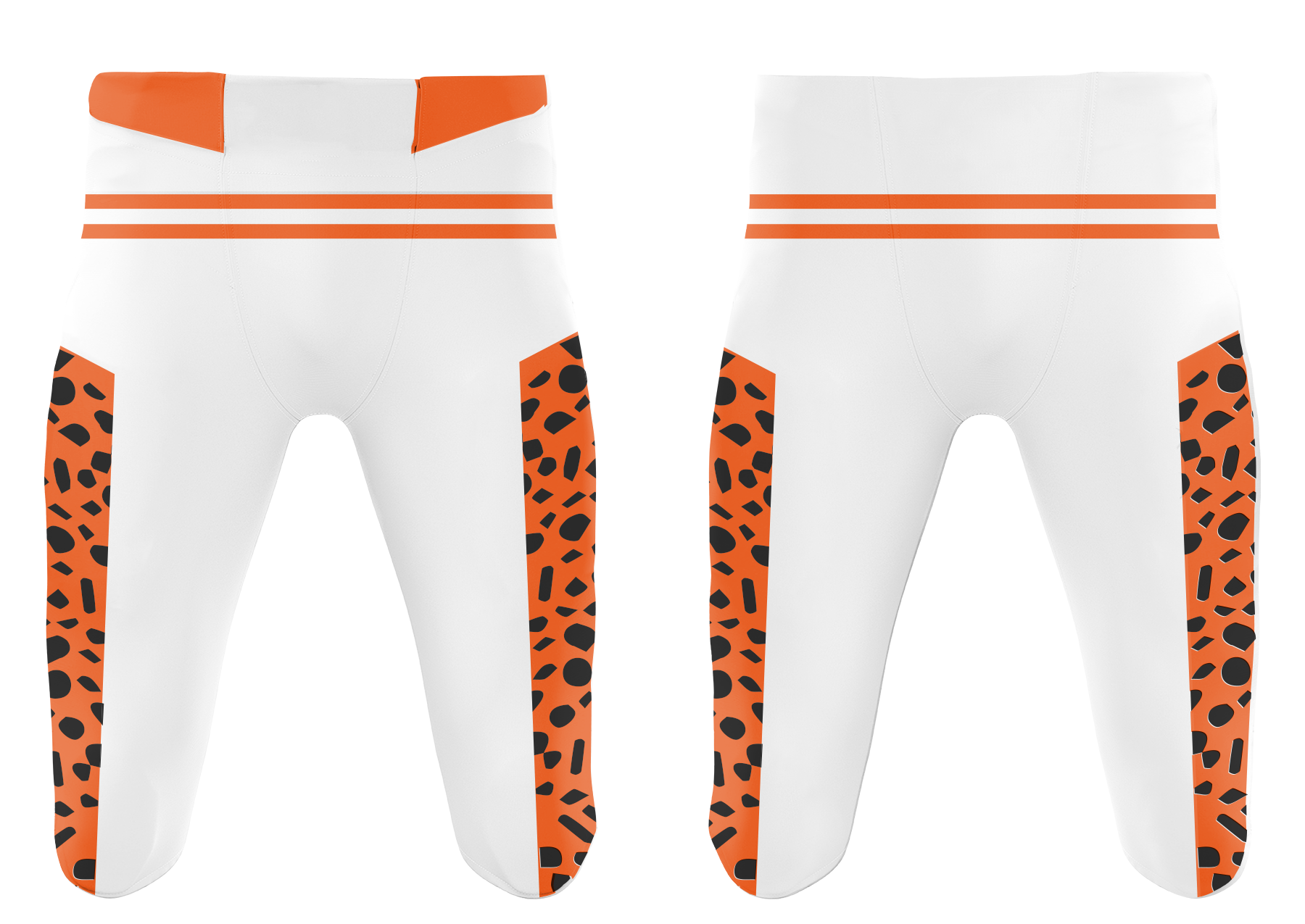 Custom leopard animals adult youth unisex football jersey - Jersey