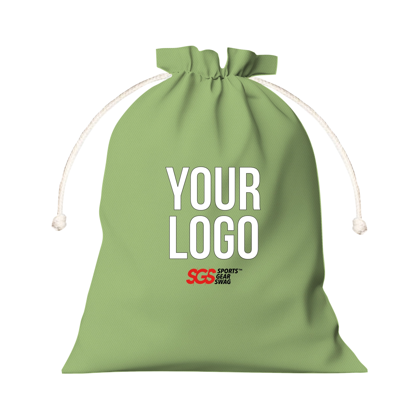 Custom drawstring tote bag green tea - Drawstring-tote-bags