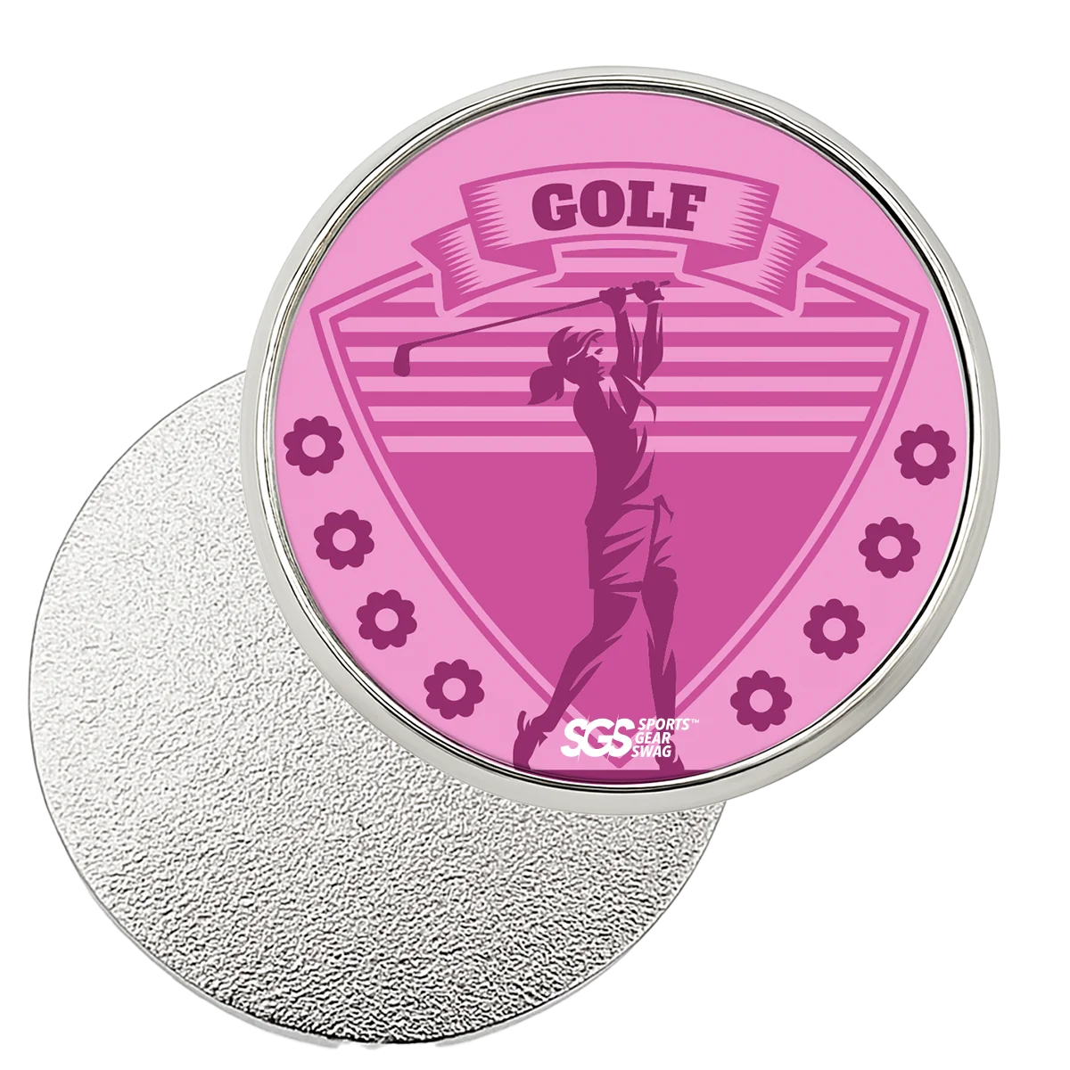 Custom golf ball marker set feminine - Golf-ball-marker-sets