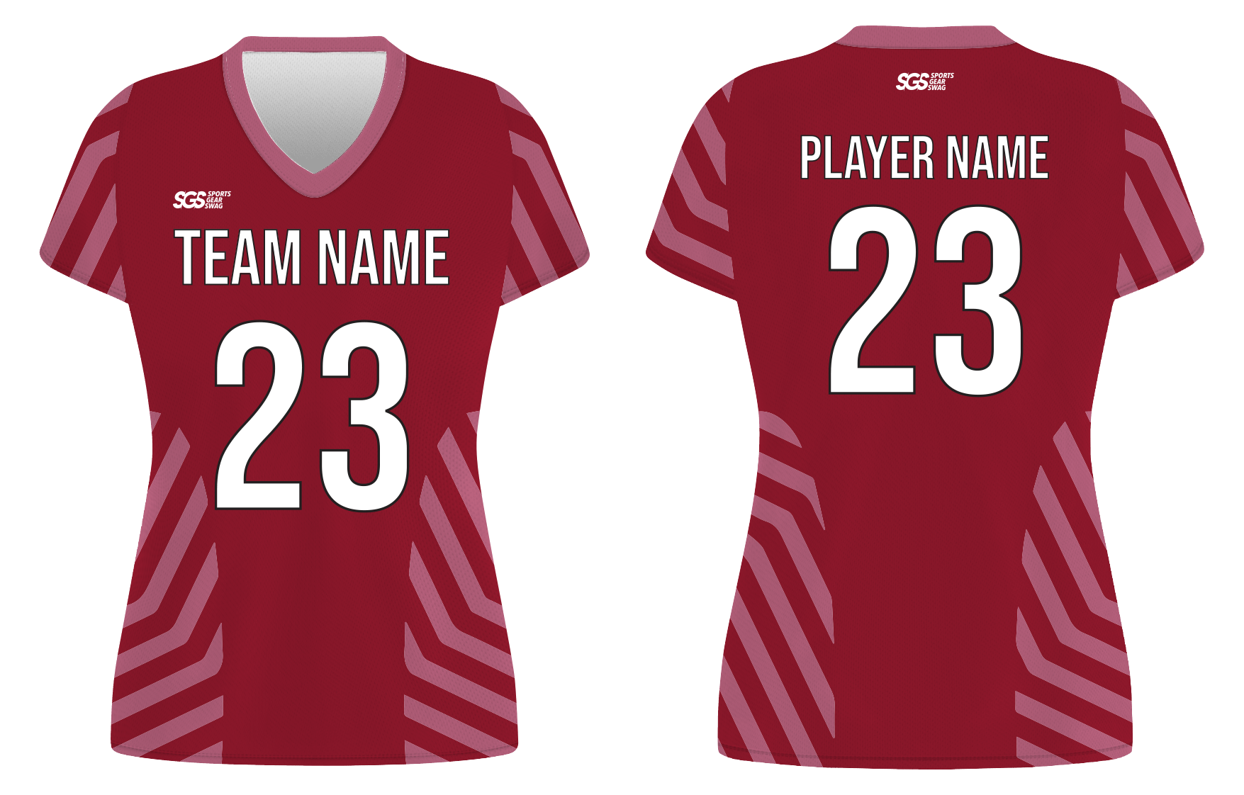 Custom side stripes adult youth volleyball jersey - Jersey