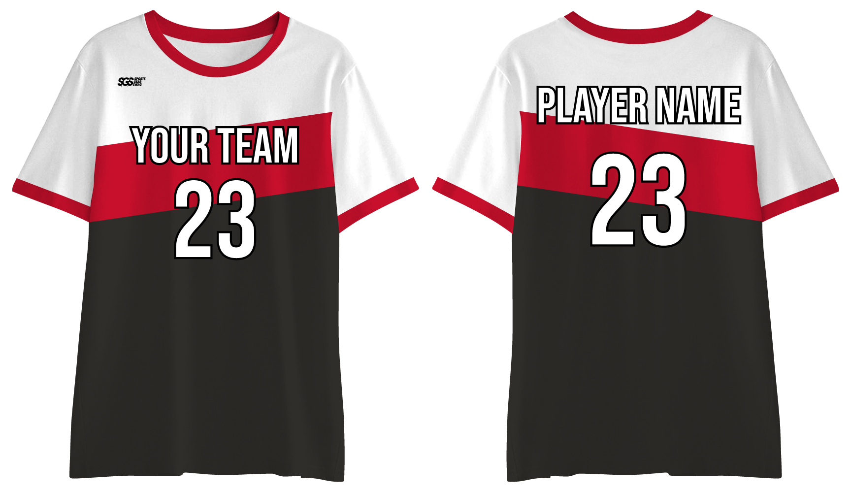Custom esports shirt adult youth unisex tri tone classic - Esports-jerseys
