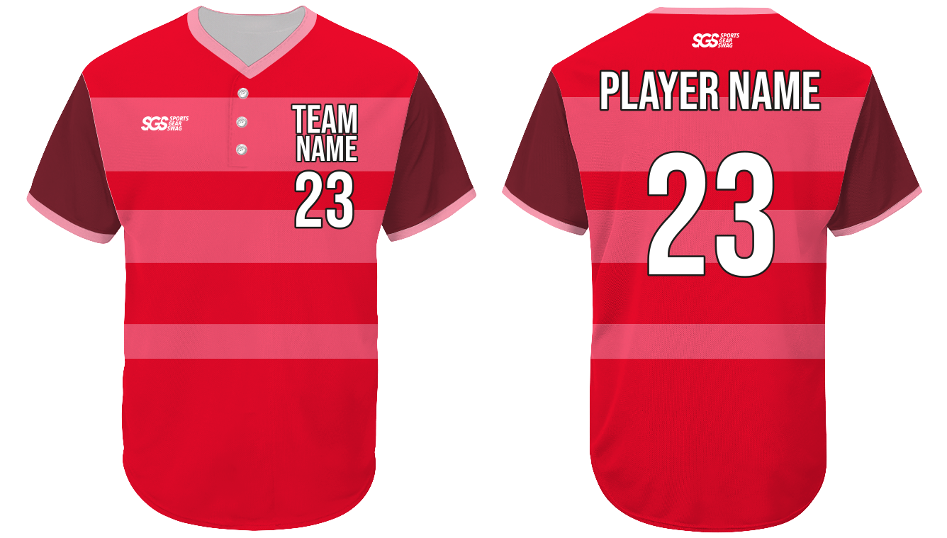 Custom best choice  adult youth unisex baseball three button jerseys - Jersey