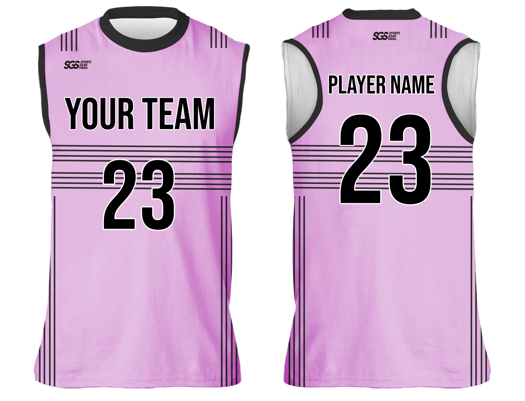Custom classy adult youth unisex volleyball racerback jersey - Jersey