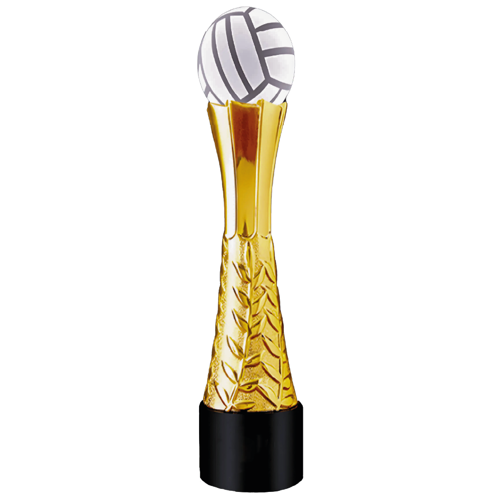 Gold design ball trophies awards - Trophies-awards