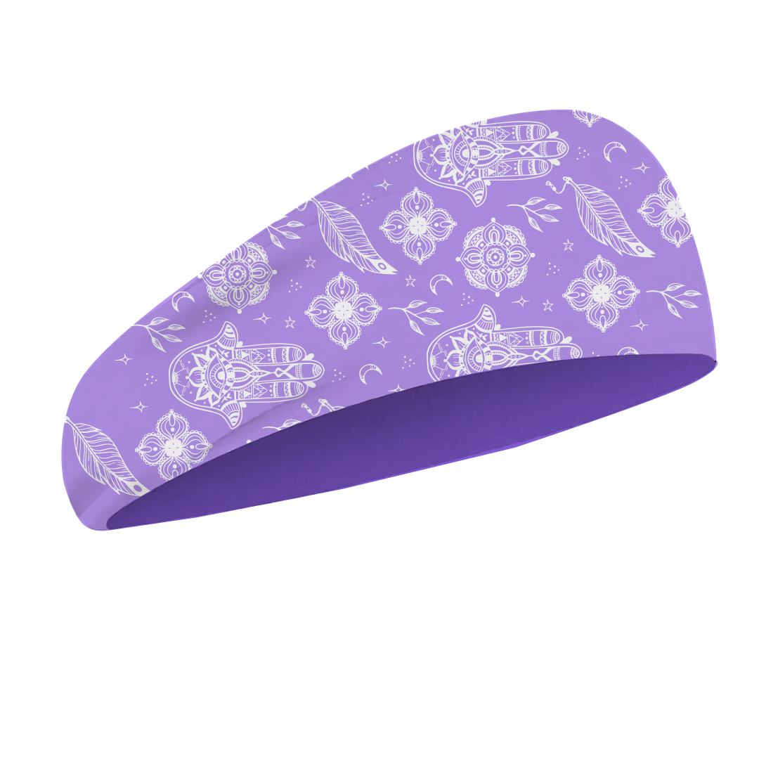 Custom nature design yoga headband - Yoga-headband