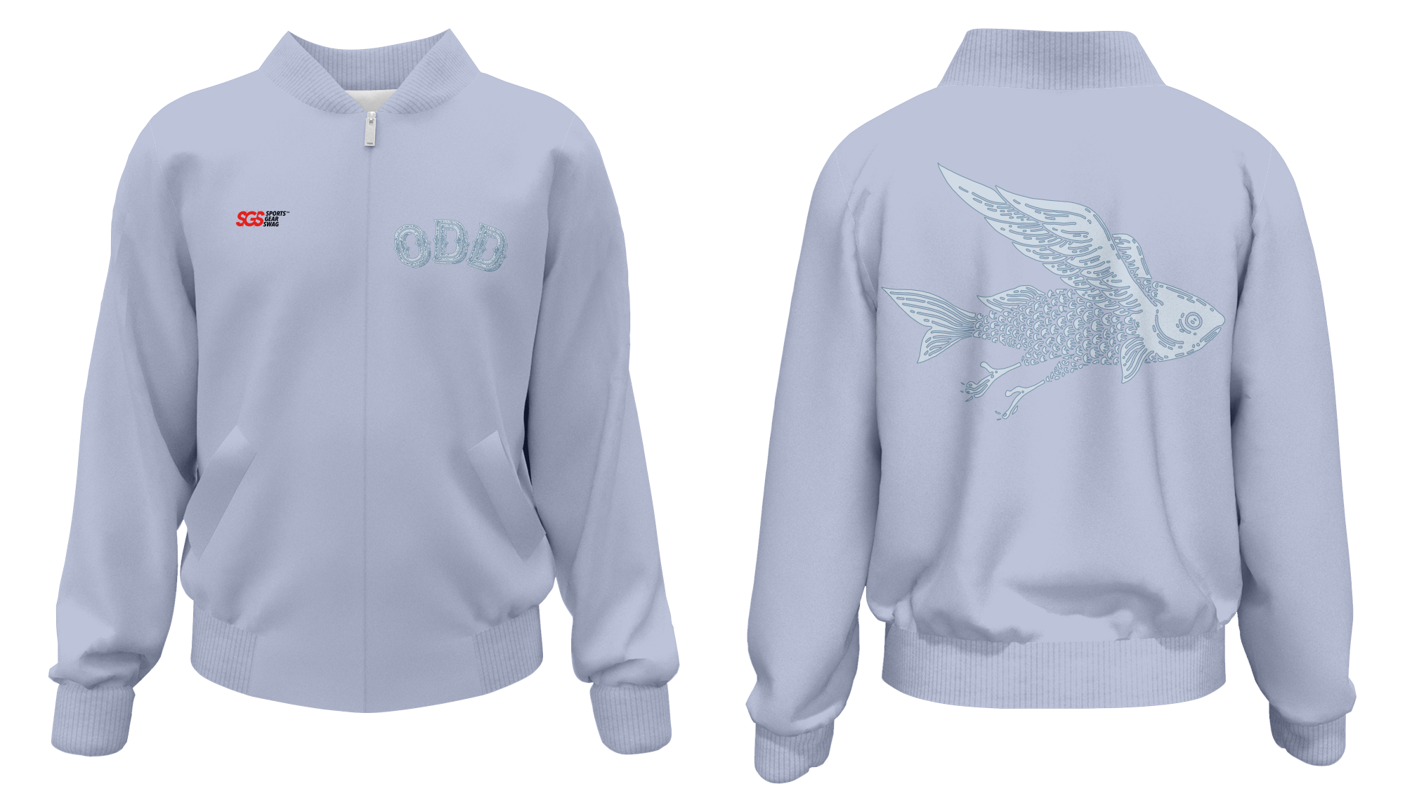 Custom bomber jacket adult youth unisex modern edge - Bomber-jacket