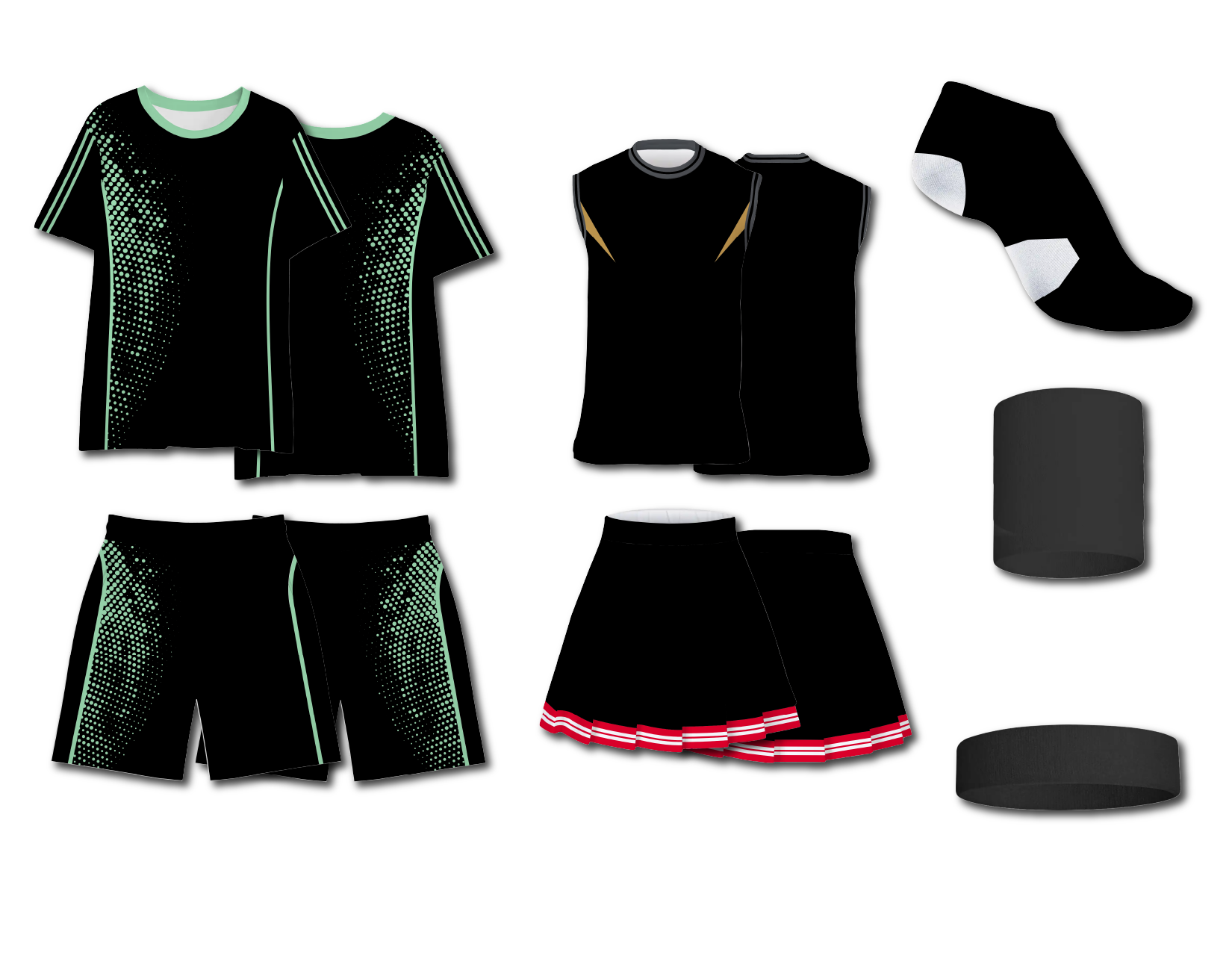 Custom tennis shirt adult youth unisex dotted design - Jersey