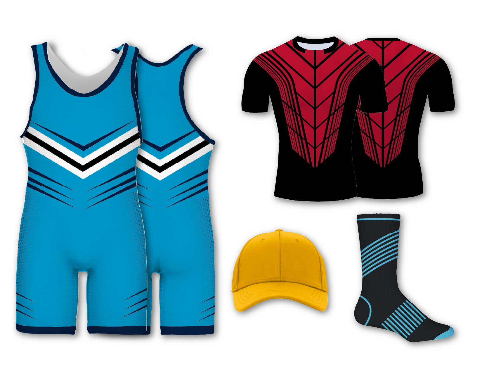 Custom abstract spectrum adult youth unisex powerlifting singlet - Powerlifting-singlets