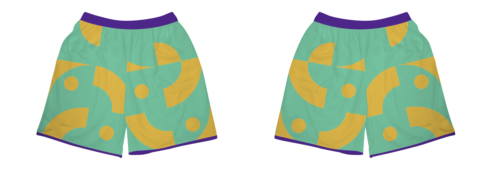 Custom multiple shapes adult youth unisex lacrosse shorts - Short