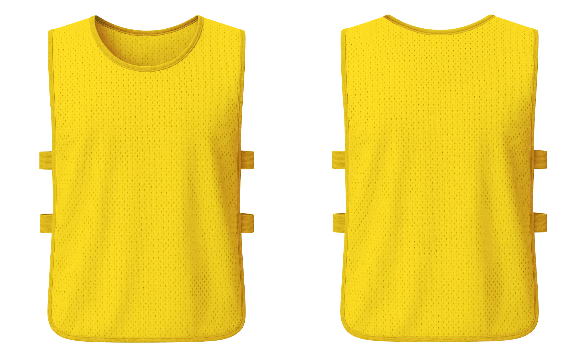 Training vest adult youth unisex yellow - Training-vests